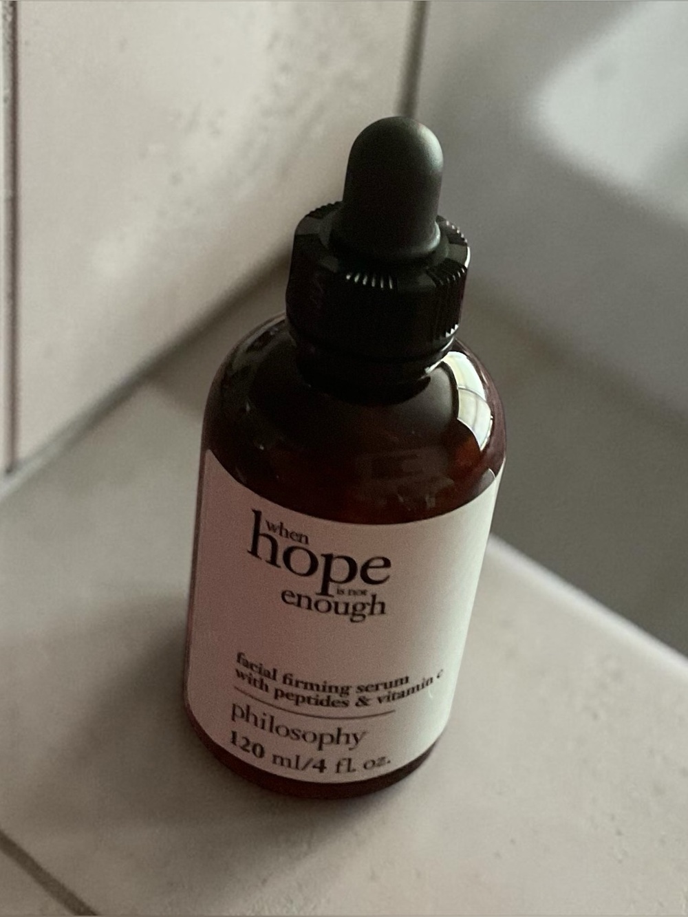 Philosophy 'When Hope Is Not Enough' Facial Firming Serum — 120 ml.